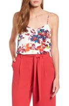 Women's Halogen Strappy Tie Back Camisole - Ivory