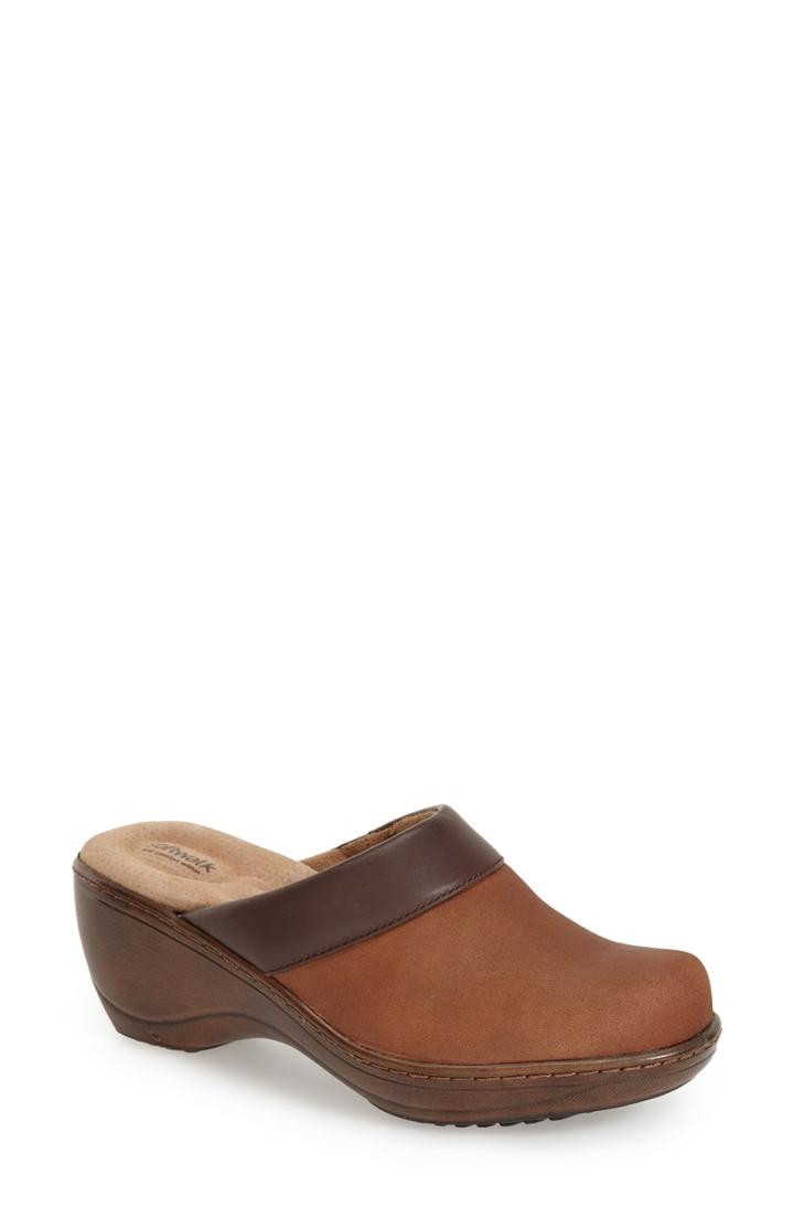 Women's Softwalk 'murietta' Clog .5 M - Metallic