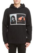 Men's Givenchy Abstract Photo Hoodie - Black