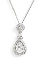 Women's Givenchy Crystal Teardrop Pendant Necklace