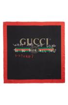 Women's Gucci Coco Capitan Print Silk Scarf