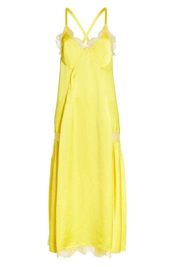 Women's Off-white Elsa Slip Dress Us / 40 It - Yellow