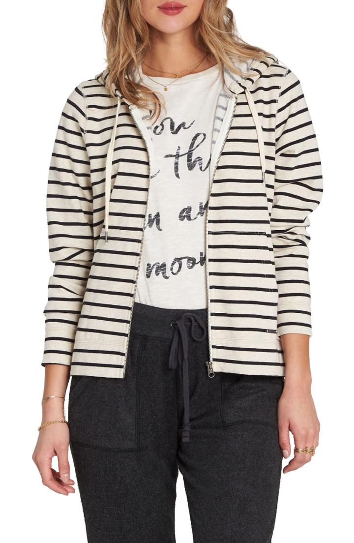 Women's Rag & Bone Yorke Cashmere Hoodie - Red