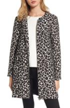 Women's Cupcakes And Cashmere Adeltia Leopard Print Jacket, Size - Brown