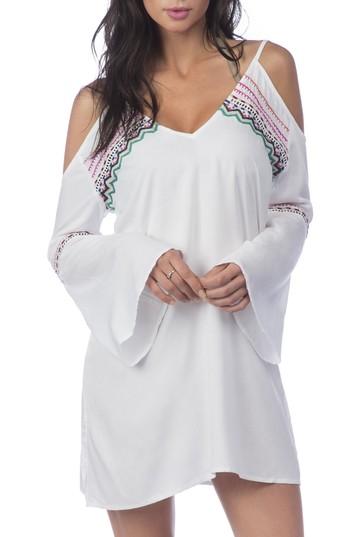 Women's La Blanca Spice Market Cover-up Tunic - White