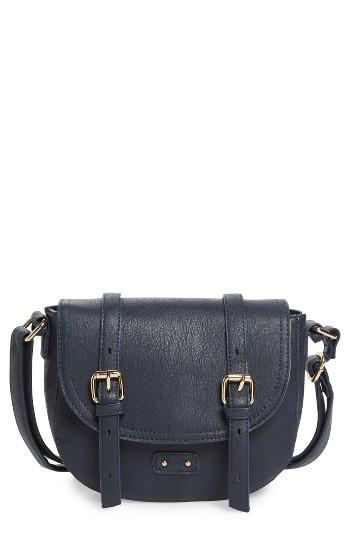 Junior Women's Bp. Buckle Saddle Crossbody Bag - Blue