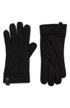 Women's Ugg Tenney Genuine Shearling Gloves - Black