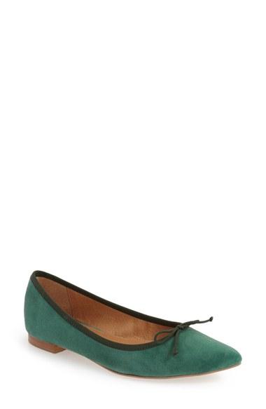 Women's Corso Como 'recital' Pointy Toe Flat .5 M - Blue