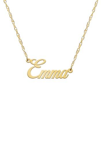 Women's Jane Basch Personalized Nameplate Necklace