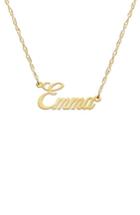 Women's Jane Basch Personalized Nameplate Necklace