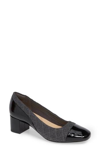 Women's Clarks Tealia Sera Pump .5 M - Grey