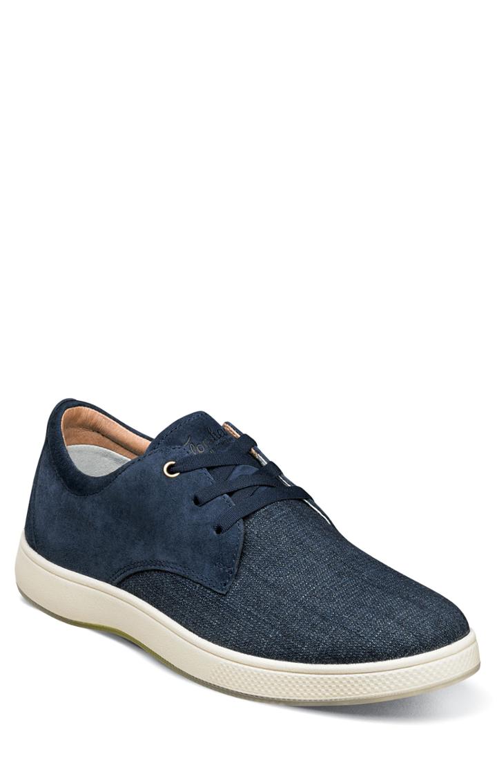 Men's Florsheim Edge 3 Eye Sneaker M - Blue
