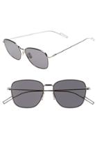 Men's Dior 'composit 1.1s' 54mm Metal Sunglasses - Black Palladium/ Dark Grey