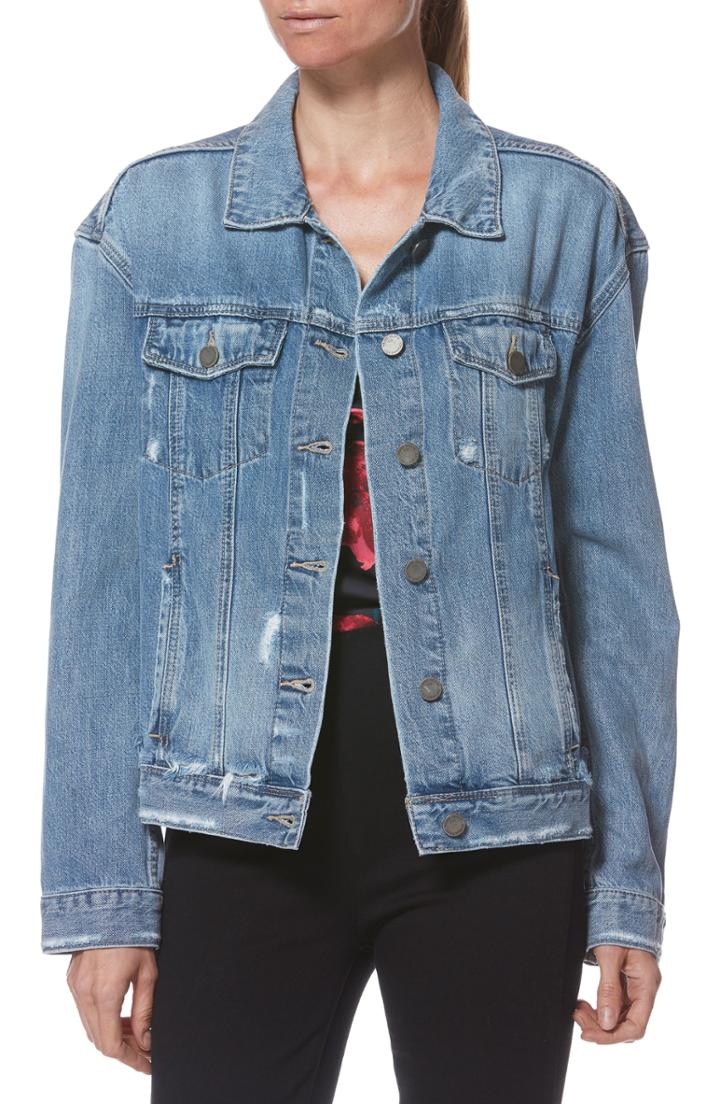 Women's Paige Josephine Denim Jacket - Blue