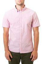 Men's 7 Diamonds Automation Woven Shirt, Size - Pink