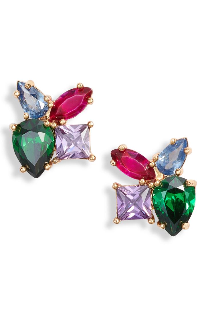 Women's Kate Spade New York Flying Color Cluster Stud Earrings