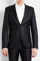 Men's Topman Ultra Skinny Black Suit Jacket