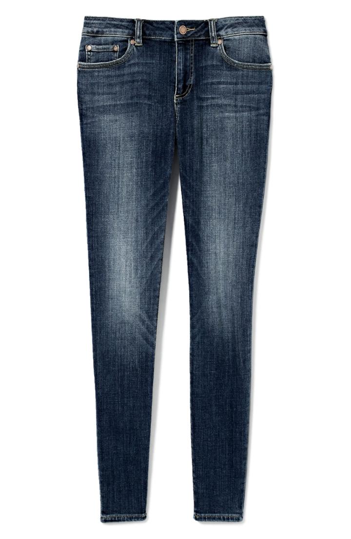 Petite Women's Vince Camuto Stretch Skinny Jeans P - Blue