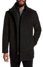 Men's Boss C-coxtan Wool Blend Coat With Insert
