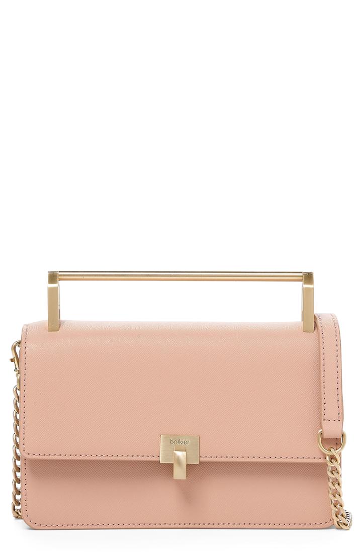 Botkier Small Lennox Leather Crossbody Bag - Pink