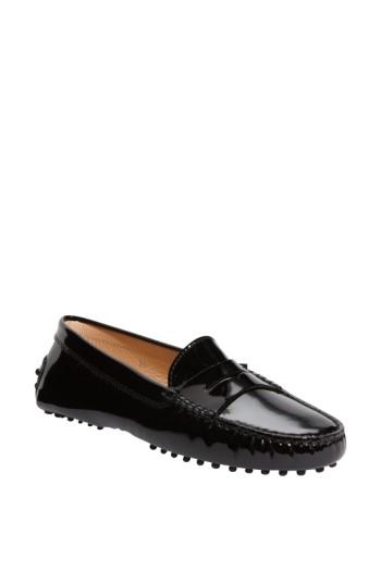 Women's Tod's 'gommini' Moccasin Us / 36eu - Black