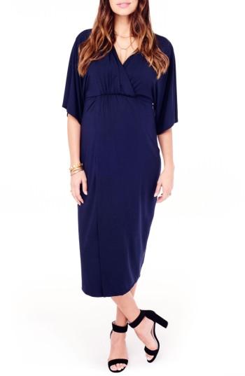 Women's Ingrid & Isabel Dolman Sleeve Maternity Dress - Blue