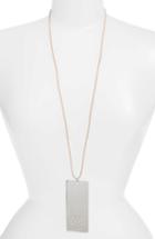 Women's Tory Burch Hicks Dog Tag Necklace