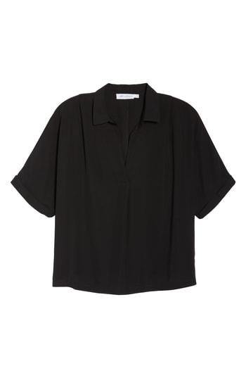 Women's All In Favor Short Sleeve Crop Blouse