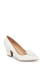 Women's Linea Paolo Melanie Pump M - White