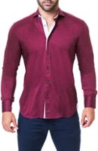 Men's Maceoo Einstein Regular Fit Jersey Sport Shirt - Red