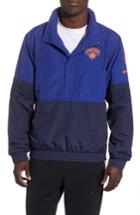 Men's Nike New York Knicks Courtside Warm-up Jacket - Blue