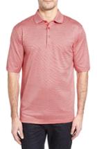 Men's Bugatchi Two-tone Polo - Red