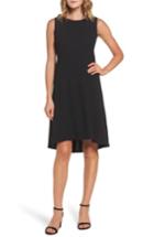 Women's Maggy London Drop Waist Shift Dress - Black