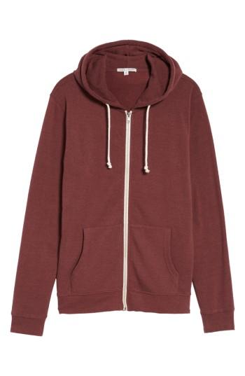 Men's Threads For Thought Trim Fit Heathered Hoodie - Burgundy