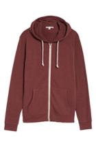 Men's Threads For Thought Trim Fit Heathered Hoodie - Burgundy