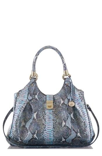 Brahmin 'elisa' Leather Shopper - Blue