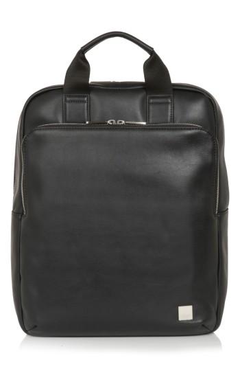 Men's Knomo London Brompton Dale Leather Totepack -