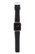 Women's Bezels And Bytes Zip Teeth Leather Apple Watch Strap, 42mm
