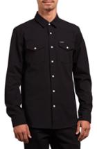Men's Volcom Hayes Woven Shirt - Black