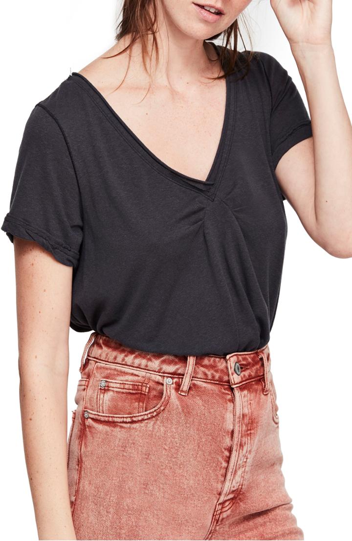 Women's Free People All You Need Tee - Black