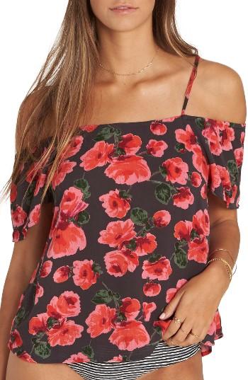 Women's Billabong Summer Nights Cold Shoulder Top