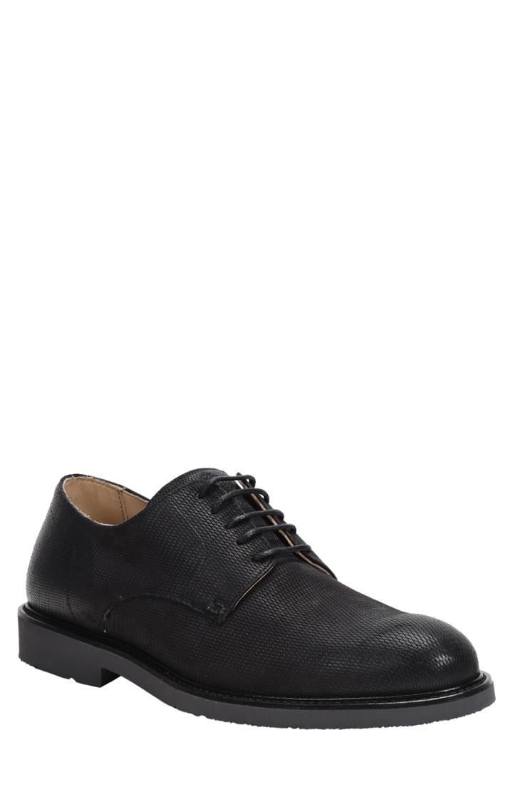 Men's Ross & Snow Danilo Embossed Plain Toe Derby M - Black