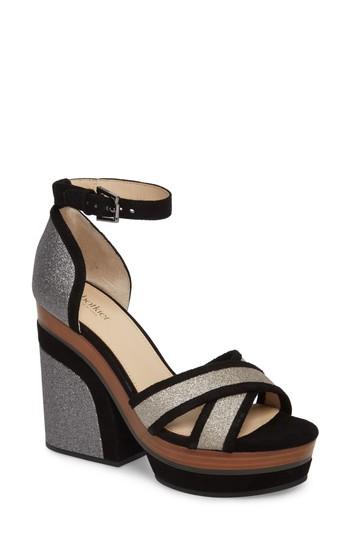 Women's Botkier Paloma Ankle Strap Sandal .5 M - Metallic
