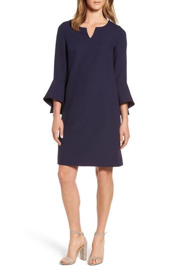 Women's Emerson Rose Bell Sleeve Sheath Dress - Blue