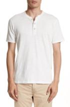 Men's Rag & Bone Standard Issue Henley, Size - White