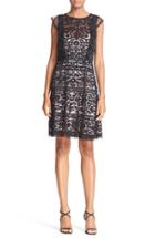 Women's Parker 'rosewell' Embroidered Tulle Fit & Flare Dress