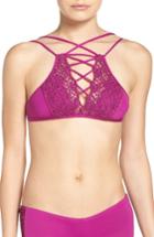 Women's Isabella Rose Lolita Lace Front Bikini Top