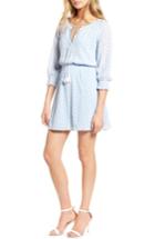 Women's Cupcakes And Cashmere Chuck Embroidered Dress, Size - Blue