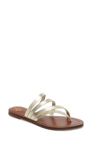 Women's Tory Burch Patos Sandal M - Metallic