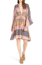 Women's Hinge Floral Cover-up, Size - Pink